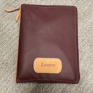 Jon Hart zippered planner/agenda.